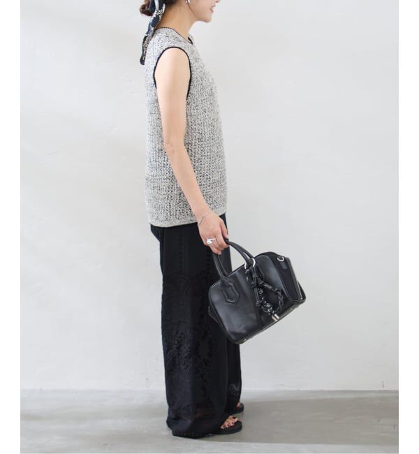 JOURNAL STANDARD「カットワークレース パンツ」|スラックス|
