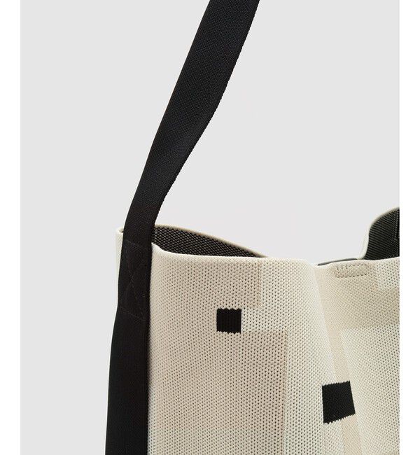 ROPE「ジャガードバッグ(Bernice bag_バーニスバッグ)/A4対応・通勤」|ショルダー・メッセンジャー|