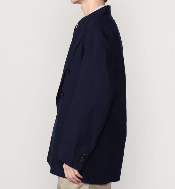  「CHEMISE D'ADAM | 〈別注〉ダブルブレスト シャツジャケット MEN」|テーラードジャケット|