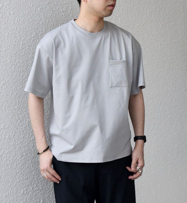 SHIPS any「【WEB限定】SHIPS any:〈吸水速乾/UVカット〉3点セットアップ Tシャツ+カーディガン+パンツ◇」|Tシャツ・カットソー|