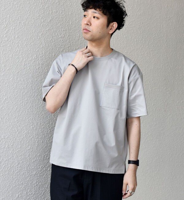 SHIPS any「【WEB限定】SHIPS any:〈吸水速乾/UVカット〉3点セットアップ Tシャツ+カーディガン+パンツ◇」|Tシャツ・カットソー|