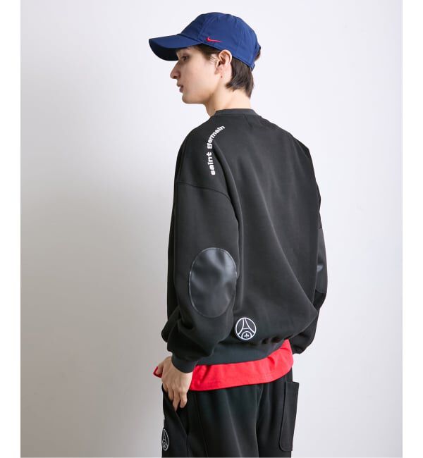 Paris Saint-Germain「【Paris Saint-Germain / パリ・サン＝ジェルマン】 JP Knit-Like Script Sweat」|スウェット・ジャージ|