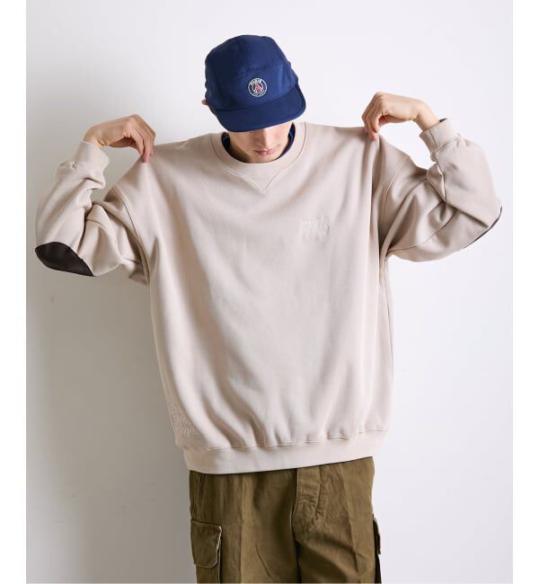 Paris Saint-Germain「【Paris Saint-Germain / パリ・サン＝ジェルマン】 JP Knit-Like Script Sweat」|スウェット・ジャージ|