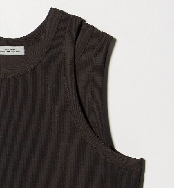 UNITED ARROWS green label relaxing「タンクトップ&times;ノースリーブ ワンピース セット」|ワンピース|