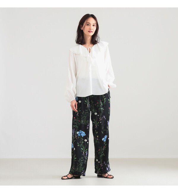 Demi-Luxe BEAMS 「ラッフル ボリューム ブラウス」|シャツ・ブラウス|