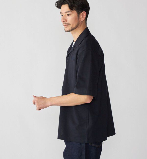 SHIPS「〈追加予約受付中〉【SHIPS別注】FRED PERRY: ワンポイント ロゴ ピケ オープンカラーシャツ」|シャツ・ブラウス|
