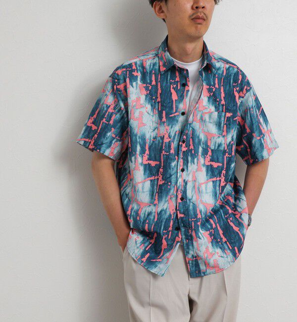 NOLLEY'S goodman「Dot Air 総柄レギュラーシャツ 26SS」|シャツ・ブラウス|