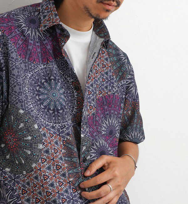 NOLLEY'S goodman「Dot Air 総柄レギュラーシャツ 26SS」|シャツ・ブラウス|