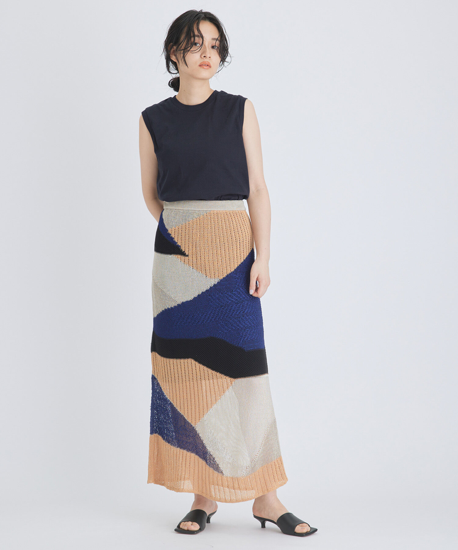 ADAM ET ROPE'「【Hanes for BIOTOP】Sleeveless T-Shirts」|Tシャツ・カットソー|