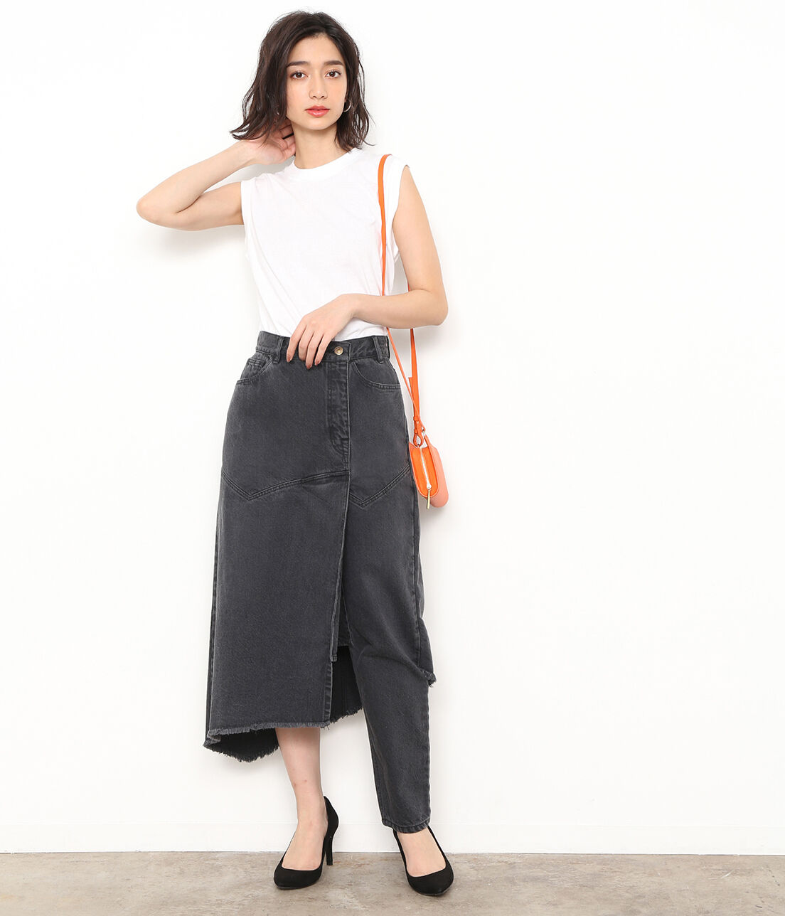ADAM ET ROPE'「【Hanes for BIOTOP】Sleeveless T-Shirts」|Tシャツ・カットソー|