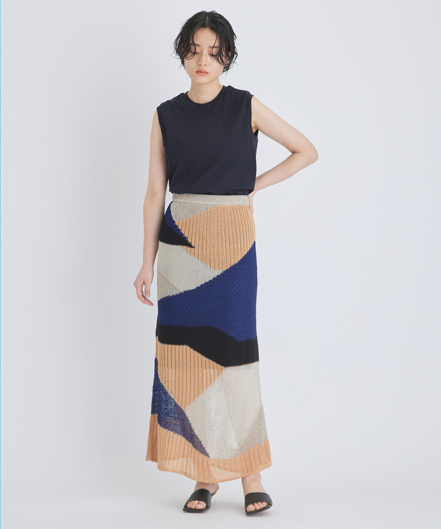 ADAM ET ROPE'「【Hanes for BIOTOP】Sleeveless T-Shirts」|Tシャツ・カットソー|