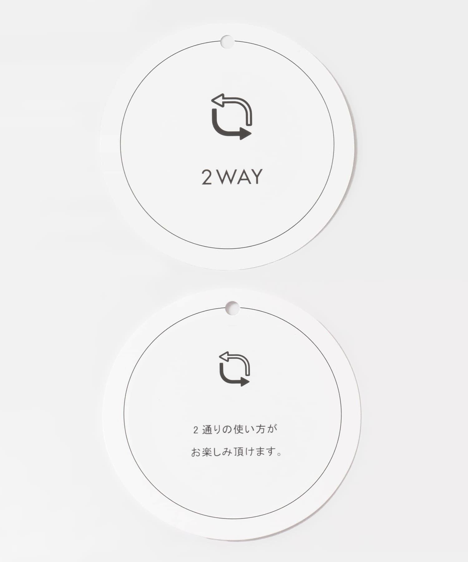 SENSE OF PLACE by URBAN RESEARCH「2WAYチュールフリンジベスト」|ベスト・ジレ|