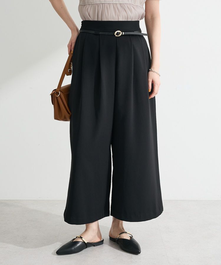 Green Parks「ベルト付きスカーチョ」|その他|Black
