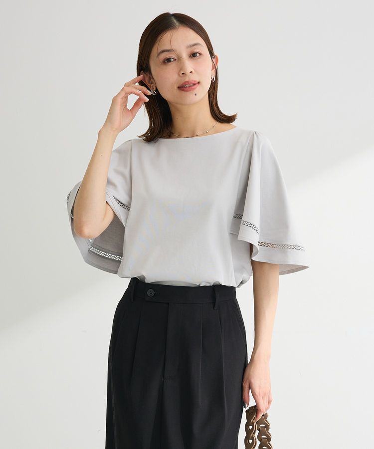 Green Parks「華やぎカットソー(フレアスリーブ)」|Tシャツ・カットソー|