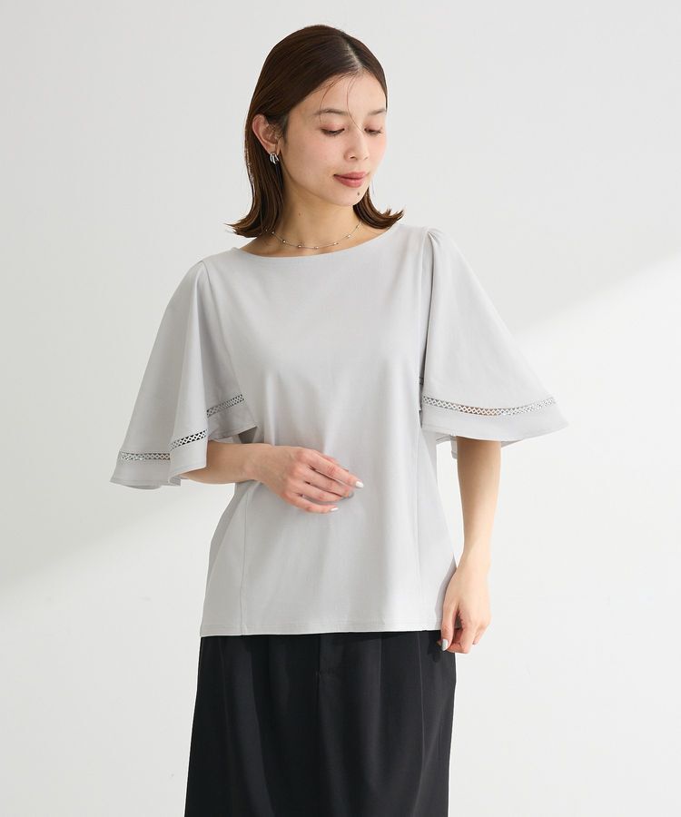 Green Parks「華やぎカットソー(フレアスリーブ)」|Tシャツ・カットソー|