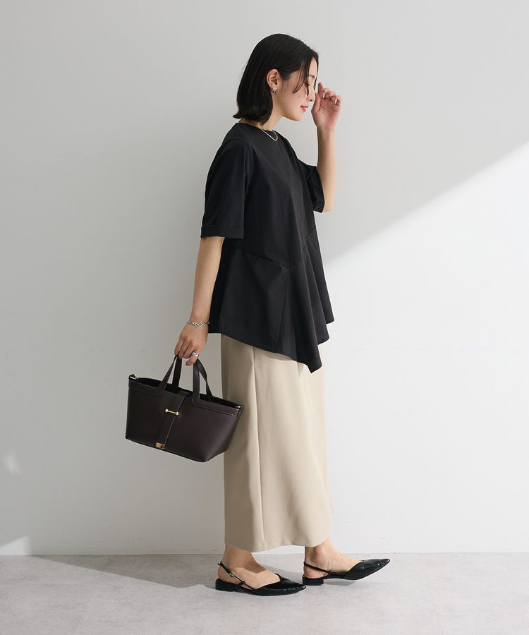 Green Parks「華やぎカットソー(アシメヘム)」|Tシャツ・カットソー|