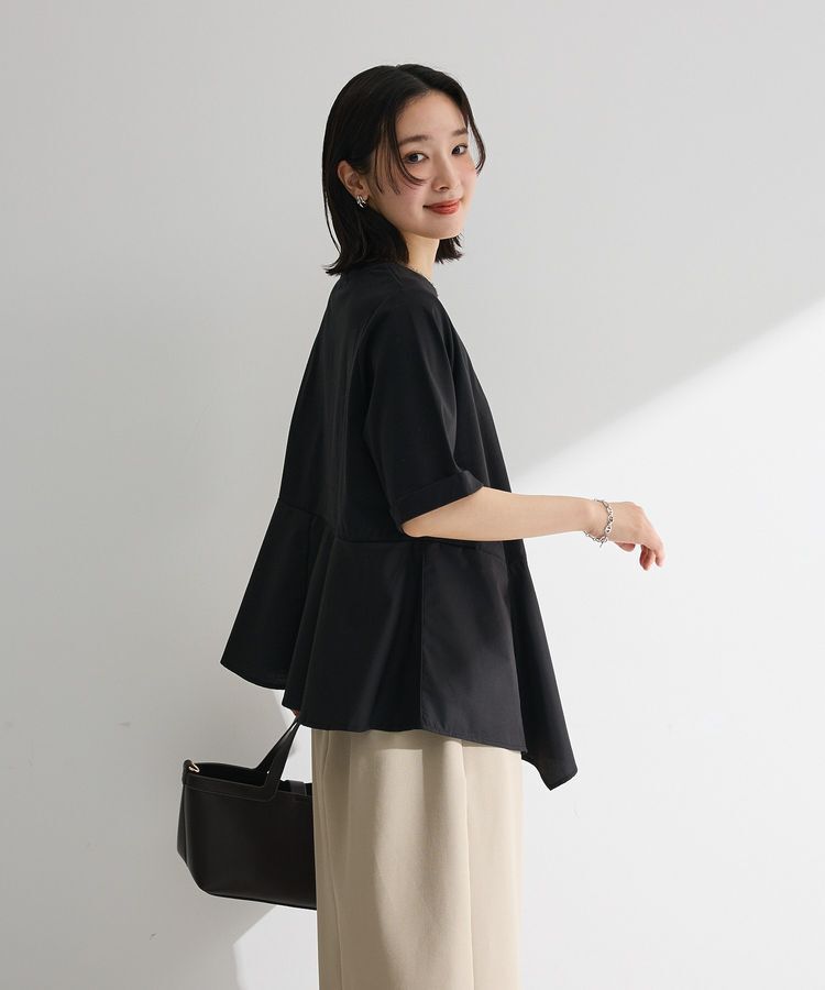 Green Parks「華やぎカットソー(アシメヘム)」|Tシャツ・カットソー|