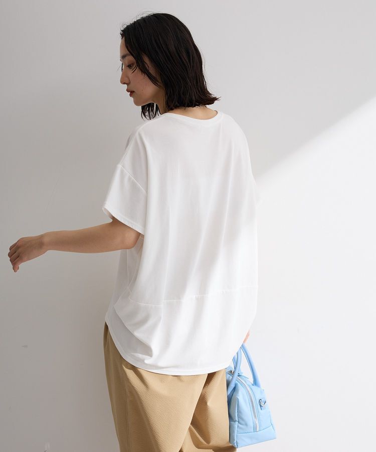 Green Parks「超冷感コクーンカットプルオーバー」|Tシャツ・カットソー|