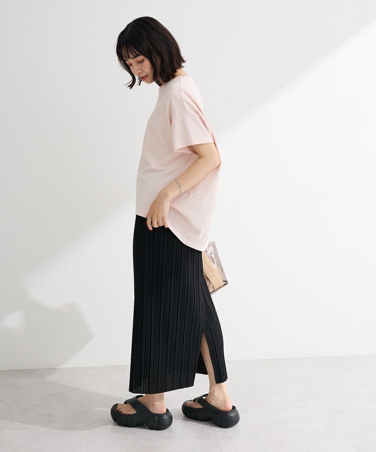 Green Parks「超冷感コクーンカットプルオーバー」|Tシャツ・カットソー|