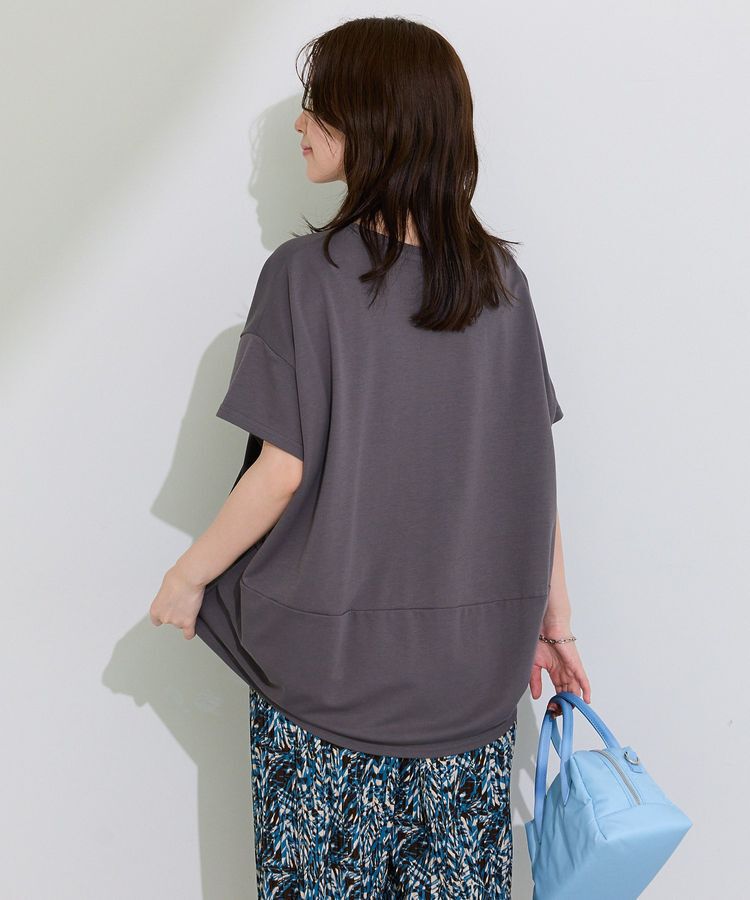 Green Parks「超冷感コクーンカットプルオーバー」|Tシャツ・カットソー|