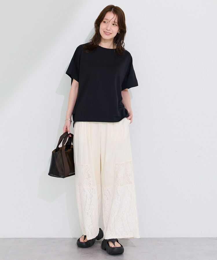 Green Parks「超冷感コクーンカットプルオーバー」|Tシャツ・カットソー|