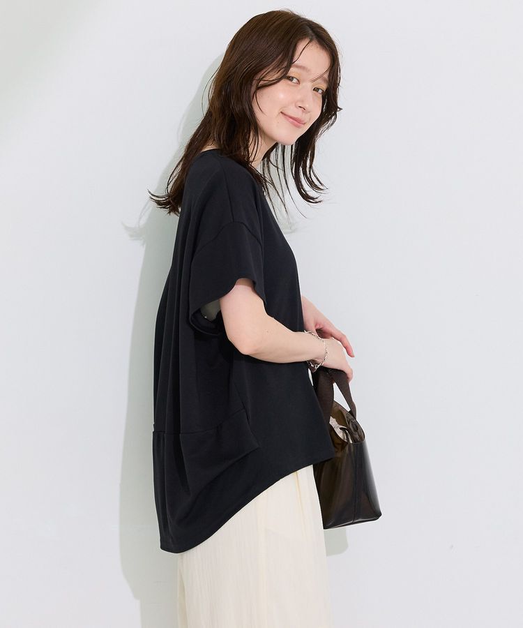 Green Parks「超冷感コクーンカットプルオーバー」|Tシャツ・カットソー|