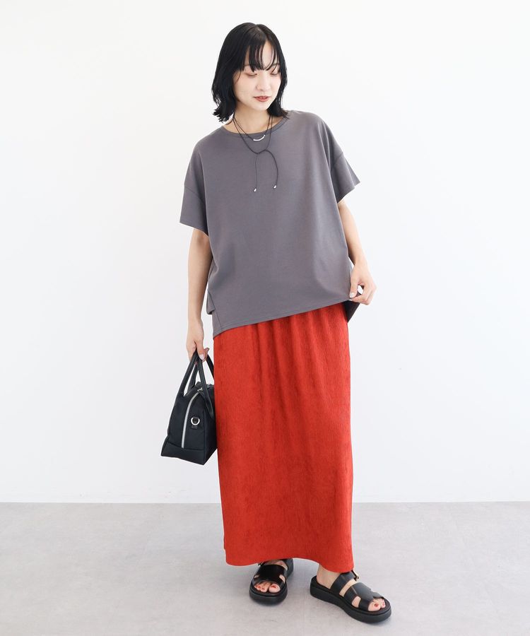 Green Parks「超冷感コクーンカットプルオーバー」|Tシャツ・カットソー|