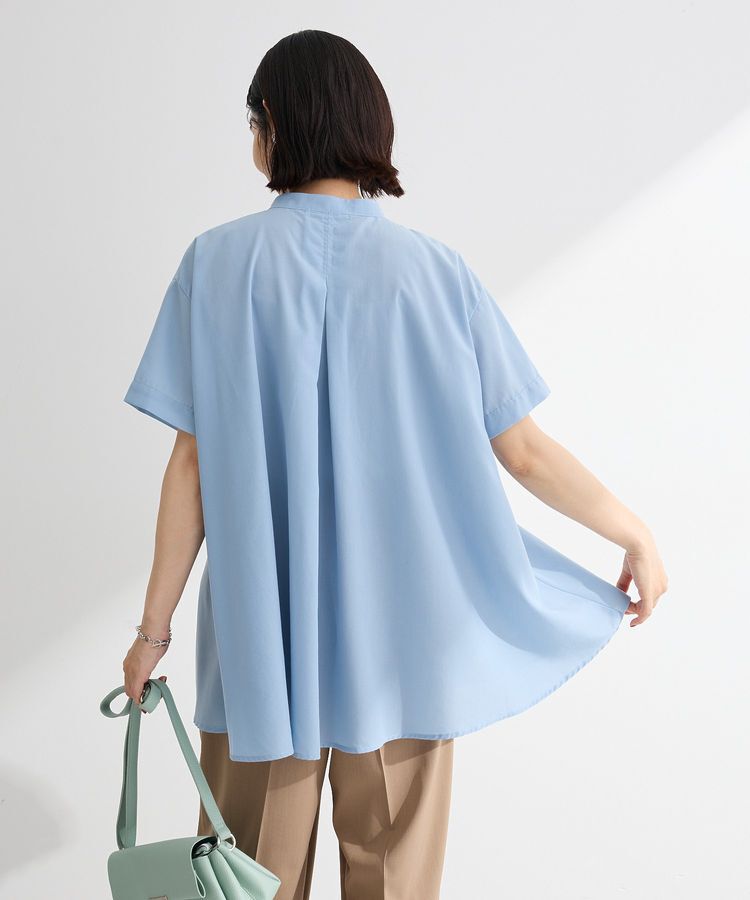 Green Parks「【WEB限定】ウエストタックシャツチュニックⅢ」|シャツ・ブラウス|