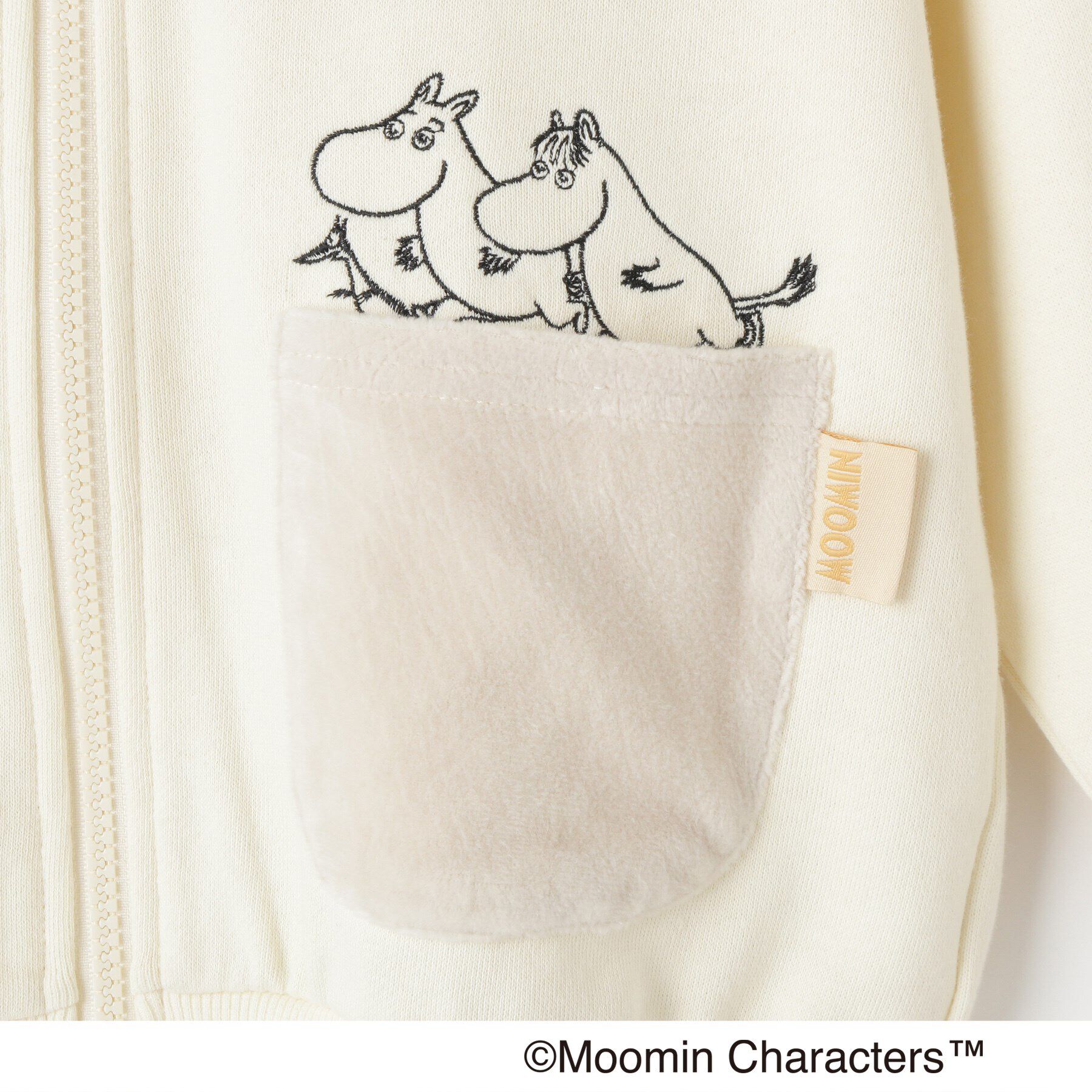 SHOO･LA･RUE「【MOOMIN】アソートジップパーカ」|パーカー|