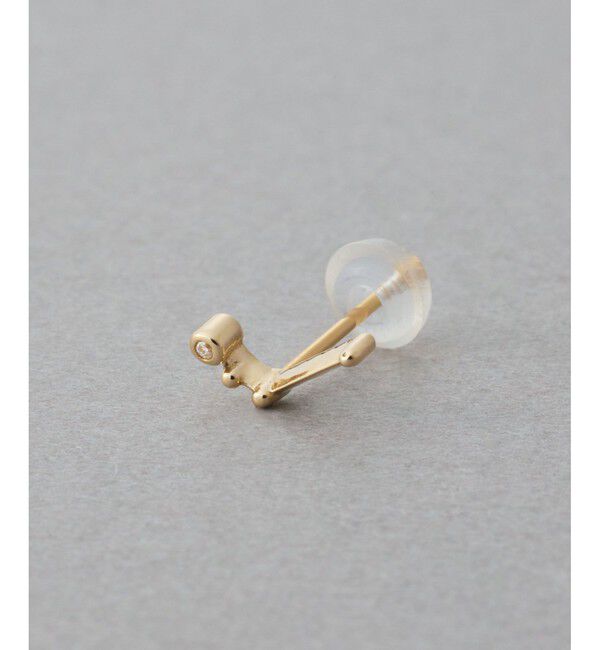 ete「[ゾディアック] K10YG ダイヤモンド ピアス /おひつじ座」|ピアス|