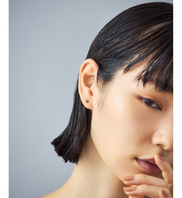 Jouete「K18 ピアス プレート」|ピアス|