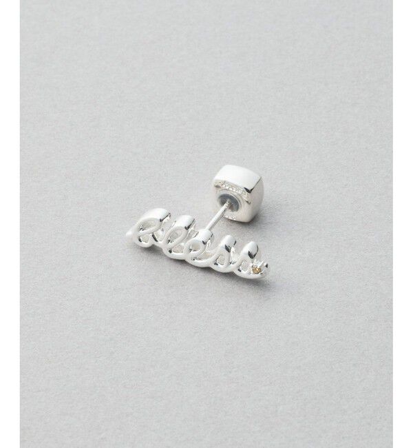 Jouete「[バックキャッチピアス] ダイヤモンド "bless"」|ピアス|シルバー