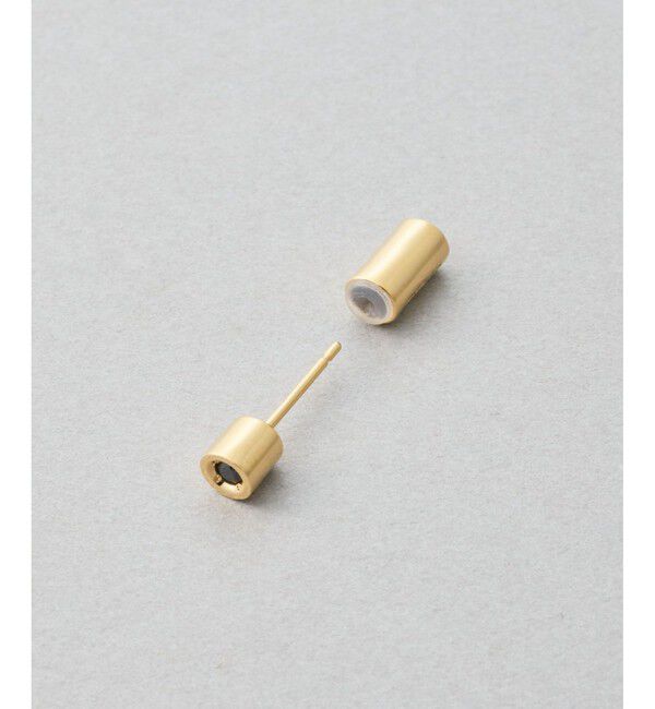 Jouete「[バックキャッチピアス] ジルコニア チューブ」|ピアス|