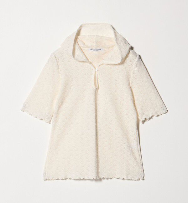 BEAUTY&YOUTH UNITED ARROWS「レース ショートスリーブ フーディ」|Tシャツ・カットソー|