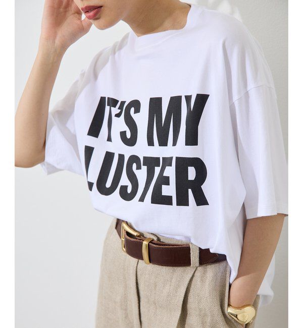  「フロントロゴTシャツ」|Tシャツ・カットソー|