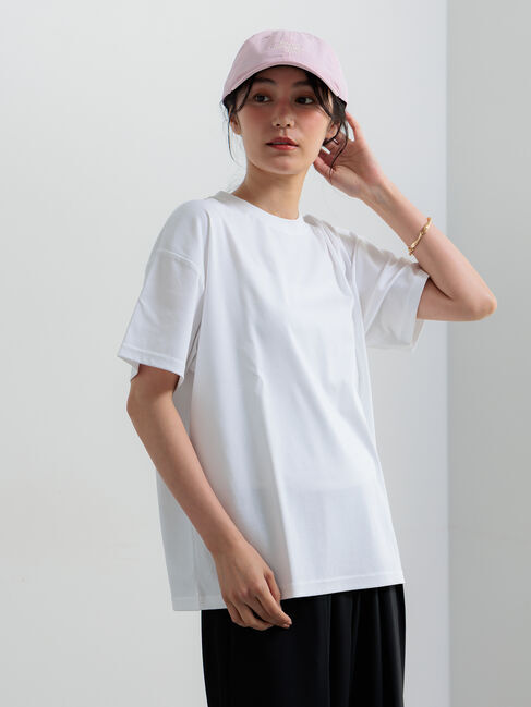 Te chichi「【遮熱/調温】ビッグTシャツ」|Tシャツ・カットソー|オフホワイト