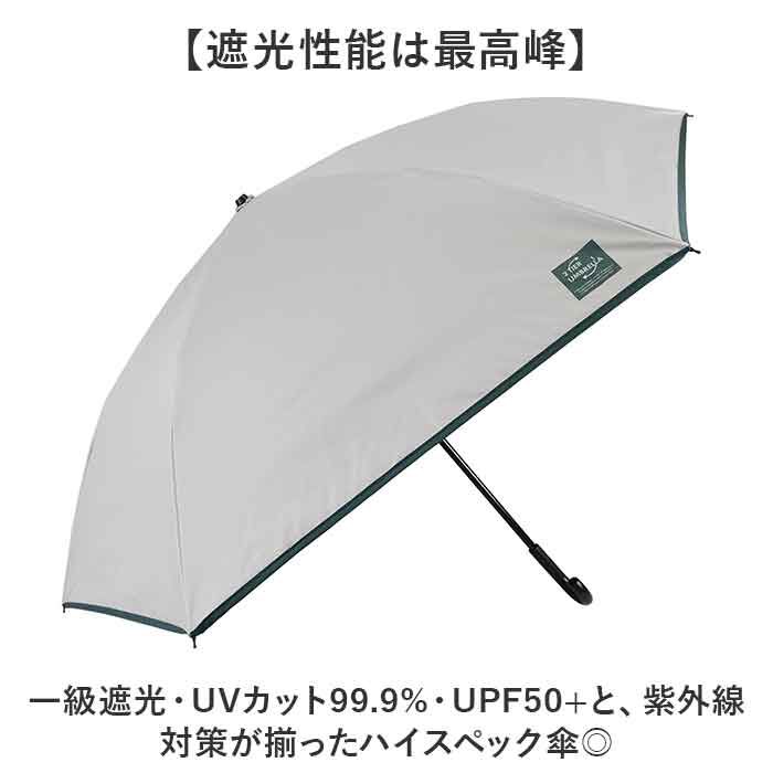 BACKYARD FAMILY「折りたたみ傘 2段折 通販 長傘 折り畳み傘 二段折り 晴雨兼用傘 傘 かさ 雨傘 日傘 55cm」|傘|