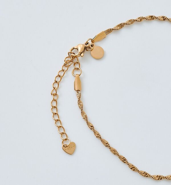 Rouge vif「【PETIT MOMENTS/プティ・モーメント】Rachel Anklet ゴ」|アンクレット|