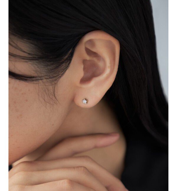 Jouete「ピアス ジルコニア スター」|ピアス|
