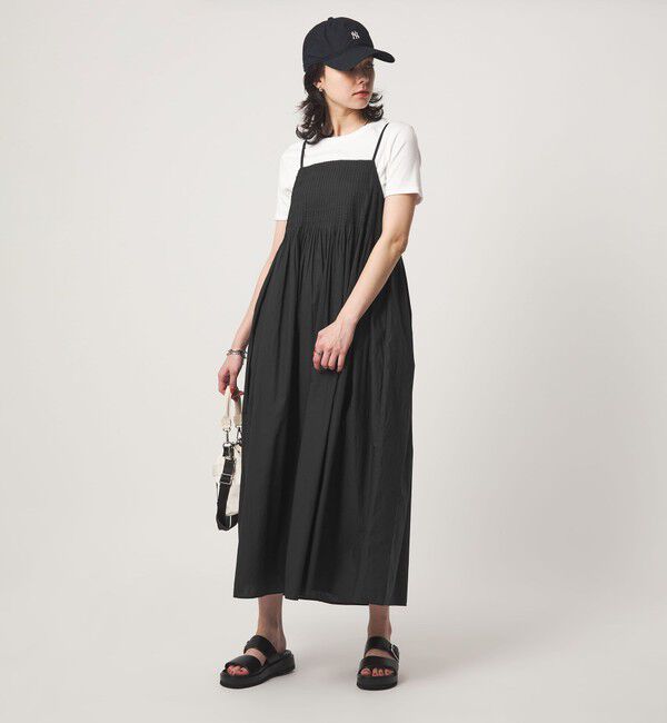 UNITED ARROWS green label relaxing「メニータック キャミソール ワンピース」|ワンピース|