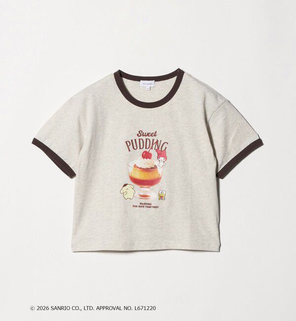 UNITED ARROWS green label relaxing「【別注】＜Sanrio＞グラフィック Tシャツ / キッズ 140cmー150cm」|Tシャツ・カットソー|NATURAL