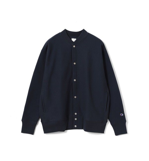 BEAMS「【別注】Champion &times; MIN-NANO / スナップ ジャケット」|スウェット・ジャージ|