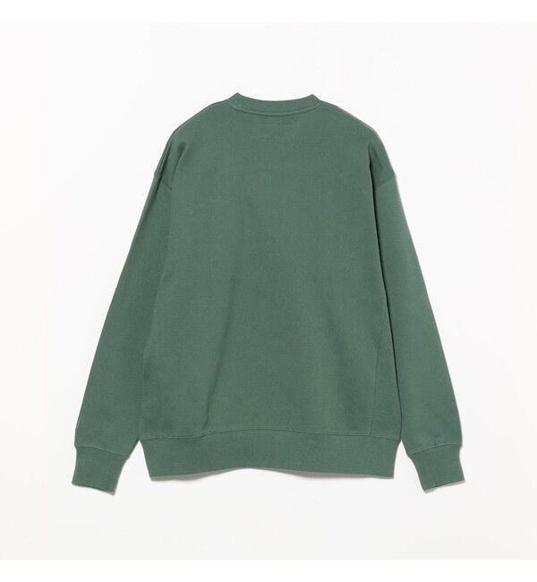 BEAMS「【別注】UNIVERSAL OVERALL / ロゴ クルーネック スウェット」|スウェット・ジャージ|