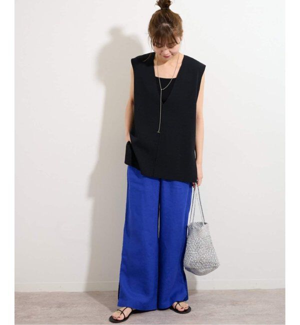 JOURNAL STANDARD relume「《WEB限定追加3》麻スリットイージーパンツ」|その他|