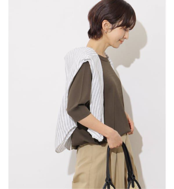 JOURNAL STANDARD relume「《追加2》接触冷感 / ウォッシャブルクールドルマンプルオーバー」|ニット・セーター|