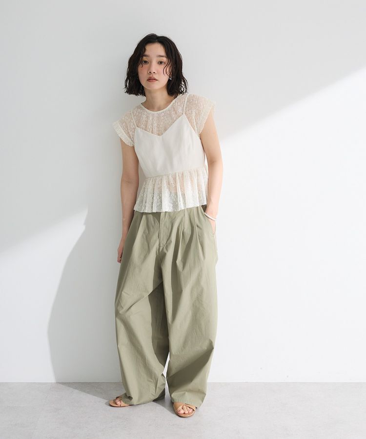Green Parks「・ELENCARE DUE コクーンタックパンツ」|その他|