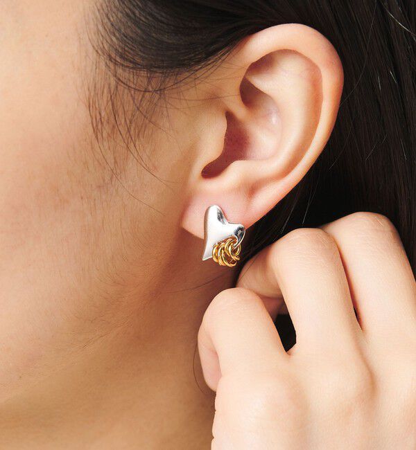 BEAUTY&YOUTH UNITED ARROWS「＜LAPUIS＞Coil Heart イヤリング」|イヤリング|その他1