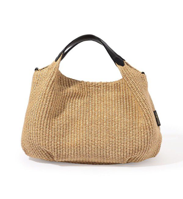 TOMORROWLAND GOODS「VIOLAd'ORO アバカ製 2WAY ハンドバッグ」|かごバッグ|43 ベージュ