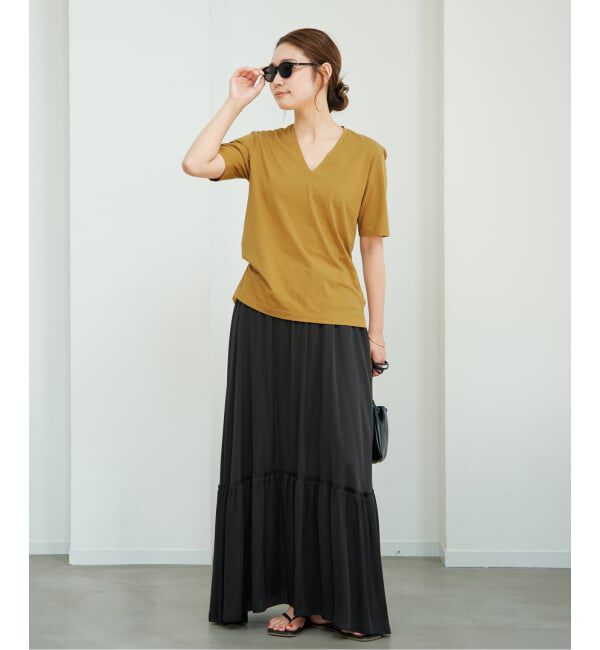 Plage「Slim V-Neck Tee」|Tシャツ・カットソー|