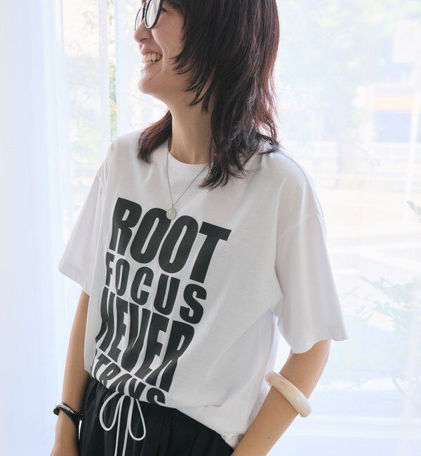  「【接触冷感機能付き/洗濯機洗い可/綿100%】アソートロゴTee」|Tシャツ・カットソー|